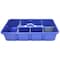 American Built Pro Pro-Grade Tool Tote, Polyethylene, Blue, 25 in W x 13-1/2 in D x 6-1/2 in H T1075 P1 BLU - alternate 1